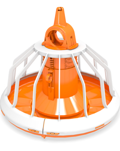 Feed pan cpl BP330-Plus wo/shut-off